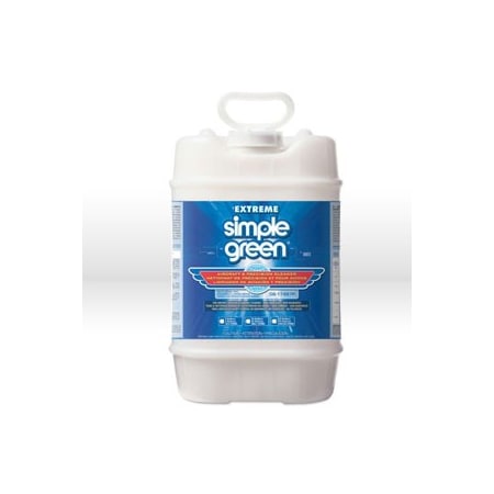Simple Green Extreme Cleaner Degreaser, Aircraft & Precision Cleaner, 5 Gal Pail 13405